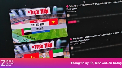 Více než 200 000 lidí bylo podvedeno, aby sledovali živý zápas Vietnam U23 proti SAE U23.