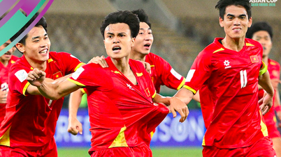 Hoa Minzy gir sjenerøst gaver, vietnamesiske stjerner er overlykkelige da Vietnams U23-lag vant mot UAE.
