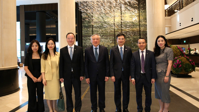 Vietcombank se zúčastnila delegace vedené místopředsedou vlády Nguyen Hoa Binhem v Singapuru, kde pracovala na Mezinárodním finančním centru.