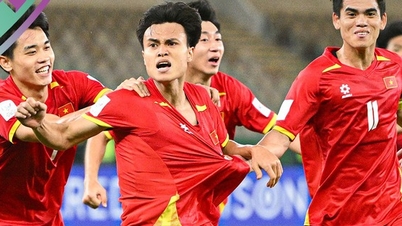 Video: Tayangan ulang 3 gol yang mengalahkan UEA, mengantarkan Vietnam U23 ke semifinal.