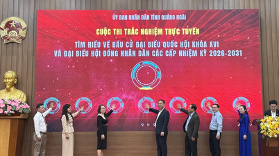Quang Ngai startet Online-Wettbewerb für die Wahlen zur Amtszeit 2026-2031.