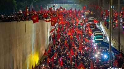 Hanoi tak bisa tidur semalaman setelah kemenangan Vietnam U23.