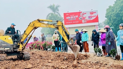 Nam Phù tổng vệ sinh môi trường, hướng về Đại hội XIV của Đảng