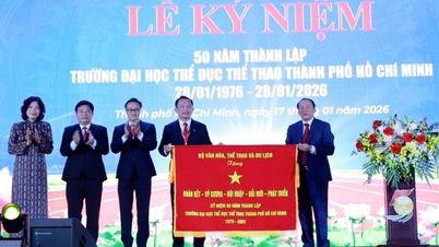 Ho Chi Minh City University of Physical Education and Sports: Een halve eeuw lang onafgebroken waardecreatie voor de Vietnamese sport.