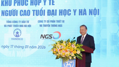 Setiausaha Agung Lam: Projek Kompleks Perubatan dan Penjagaan Warga Emas Universiti Perubatan Hanoi bertujuan untuk menjadi contoh cemerlang dalam penjagaan kesihatan Vietnam.