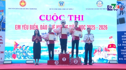 Pham Tran Thien Quang zdobył pierwszą nagrodę w konkursie „Kocham morze i wyspy mojej ojczyzny”.