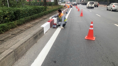 Numeroase străzi din Hanoi „își îmbracă o nouă înfățișare” pentru a deservi cel de-al 14-lea Congres Național al Partidului Comunist din Vietnam.
