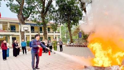 Nâng cao kỹ năng xử lý tình huống chữa cháy, cứu nạn từ cơ sở