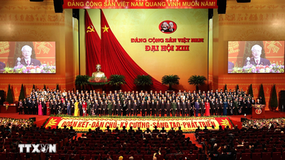 The 13th National Congress of the Party: Opening a new era of prosperity for the country.