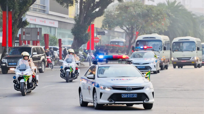 Phân luồng giao thông phục vụ Chương trình nghệ thuật chào mừng Đại hội XIV của Đảng