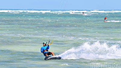 La policía de Khanh Hoa garantiza la seguridad y protección de la Competición Internacional de Kiteboarding My Hoa - Khanh Hoa 2026.