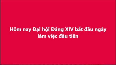 Heute beginnt der 14. Nationalkongress der Kommunistischen Partei Vietnams.