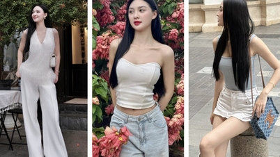 Phong cách đời thường của người đẹp quê Đăk Lăk đang được 'đẩy thuyền' với cầu thủ Đình Bắc