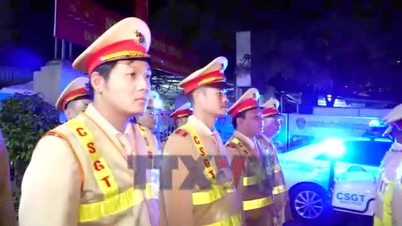 Hanoi garantiza el orden del tráfico durante el XIV Congreso del Partido.