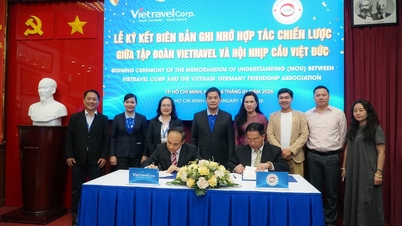 Vietravel en de Vietnamees-Duitse Brugvereniging hebben een samenwerkingsmemorandum ondertekend om de bilaterale uitwisseling op het gebied van toerisme, cultuur en onderwijs te bevorderen.