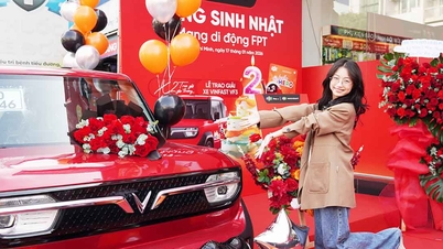 Peluang untuk memenangi sebuah kereta VinFast VF3 bagi meraikan ulang tahun ke-2 FPT Mobile.