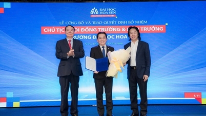 Hoa Sen-universitetet i Ho Chi Minh-byen har fått en ny rektor.