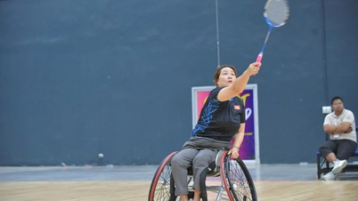 ベトナムの選手たちは第13回ASEANパラ競技大会に向けて積極的にトレーニングを行っている。