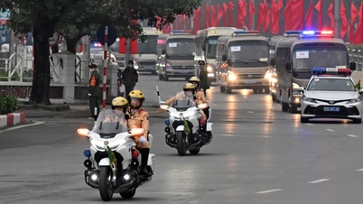 La police de Hanoï a mobilisé un maximum de forces pour assurer la sécurité absolue du 14e Congrès national.