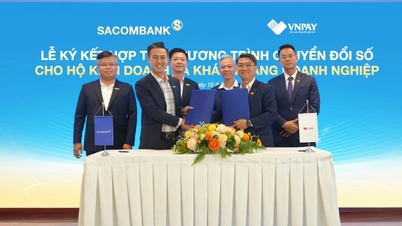 Sacombank และ VNPay ร่วมมือกันเพื่อนำเสนอโซลูชันการชำระเงินดิจิทัลและการชำระภาษีแบบครบวงจร