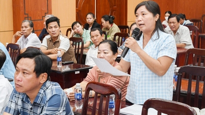 អ្នកបោះឆ្នោតនៅឃុំគៀនលឿងបានលើកឡើងពីបញ្ហាជាច្រើនទាក់ទងនឹងជីវភាពរស់នៅរបស់ប្រជាជន។