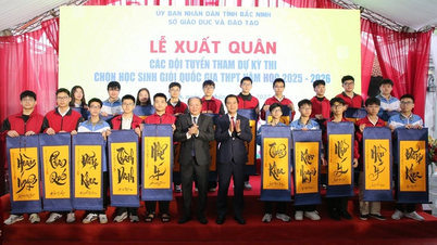 Siswa-siswi dari Bac Ninh meraih 10 juara pertama dalam Kompetisi Siswa Berprestasi Nasional.