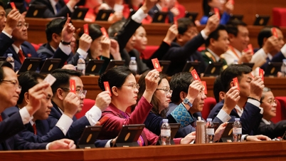 Beautiful images from the preparatory session of the 14th Party Congress.