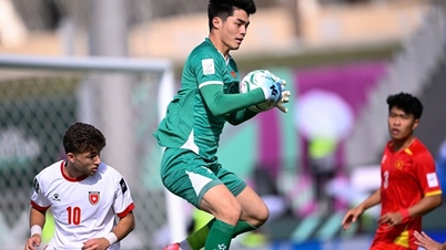 ゴールキーパーのトラン・チュン・キエンは、中国のU23代表チームに勝つと決意している。