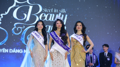 Phan Tram Anh est élue Miss Charmante Université du Commerce Extérieur 2025