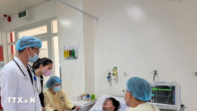 Da Nang: Utenlandsk pasient i kritisk tilstand på grunn av kardiogent sjokk og septisk sjokk reddet.