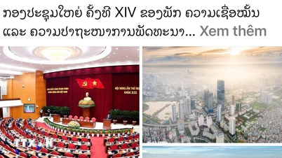 Medios de comunicación de Laos: El XIV Congreso Nacional fortalece la confianza del pueblo vietnamita en el Partido.