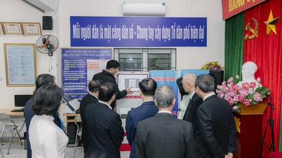 Phường Việt Hưng ra mắt mô hình “Tổ dân phố Hiện đại - Văn minh - An ninh - An toàn - Chuyển đổi số”