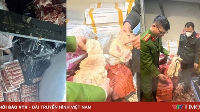 مقامات شهر هوشی مین بیش از ۱۸ تن مواد غذایی با منشاء ناشناخته کشف کردند.