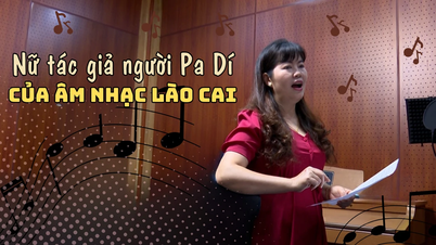 Lao Cai موسیقی کی Pa Dí خاتون کمپوزر۔