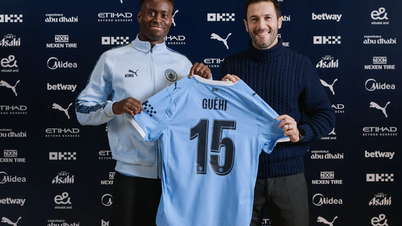 Man City memperkenalkan pemain baru Marc Guehi, melanjutkan persaingan perebutan gelar juara.