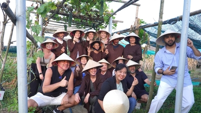 Een welkome verademing voor het toerisme in de ambachtsdorpen van Hoi An.