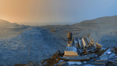 NASA releases classic image from Mars.