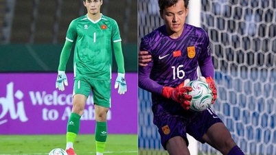 The battle for the goalkeeper spot: Trung Kien vs. Li Hao