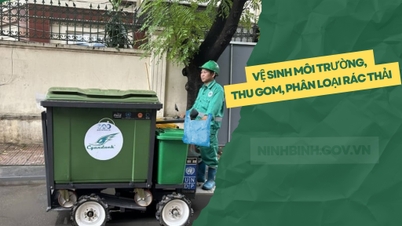 Binh Giang commune implements environmental sanitation plan, waste collection and sorting plan for 2026.
