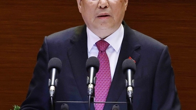 El presidente Luong Cuong pronunció el discurso inaugural.