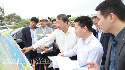 Tovarășa Nguyen Hung Nam, vicepreședintele Comitetului Popular Provincial, a inspectat progresul mai multor proiecte cheie.