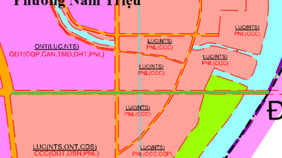 Planejamento para uma nova estrada de 2,7 km no bairro de Nam Trieu, cidade de Hai Phong, até 2030.