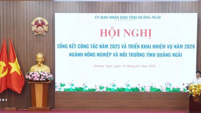 สรุปผลการดำเนินงานในปี 2568 และการดำเนินงานในปี 2569 ของภาคเกษตรและสิ่งแวดล้อม จังหวัดกวางงาย