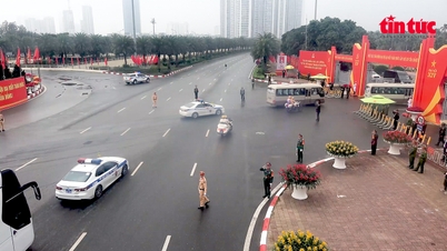 Hanoi ajustează fluxul de trafic pentru a deservi Congresul Partidului.