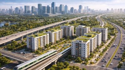 Ho Chi Minh-byen utvikler sosiale boliger langs metroen og ringveien for å skape nye vekstpoler.