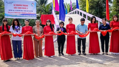 افتتاح جسر Chín Muồi 3