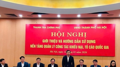 Hanoi: The "National Platform for Managing Complaints and Denunciations" system will be operational from February 15th.