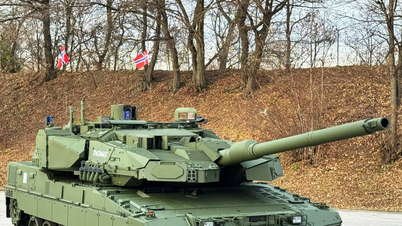 NATO melengkapi tank Leopard 2A8 dengan sistem perlindungan Trophy.