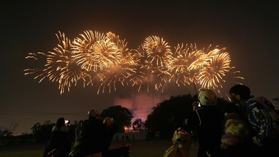 Heute Abend findet in Hanoi die Generalprobe für ein Feuerwerk zur Feier des 14. Nationalkongresses der Kommunistischen Partei Vietnams statt.