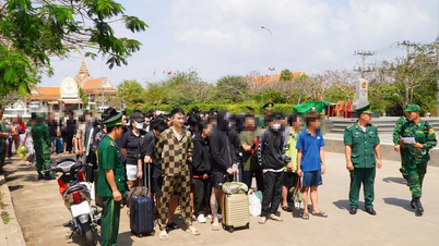 78 vietnamesische Staatsbürger wurden aus Kambodscha aufgenommen.